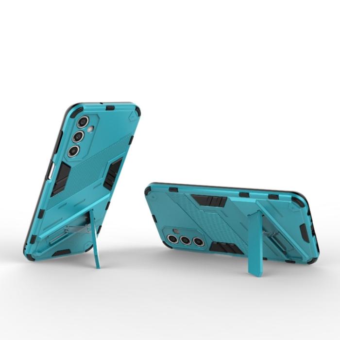 Bild 3, Samsung Galaxy A24 5G Skal Hybrid Kickstand Blå