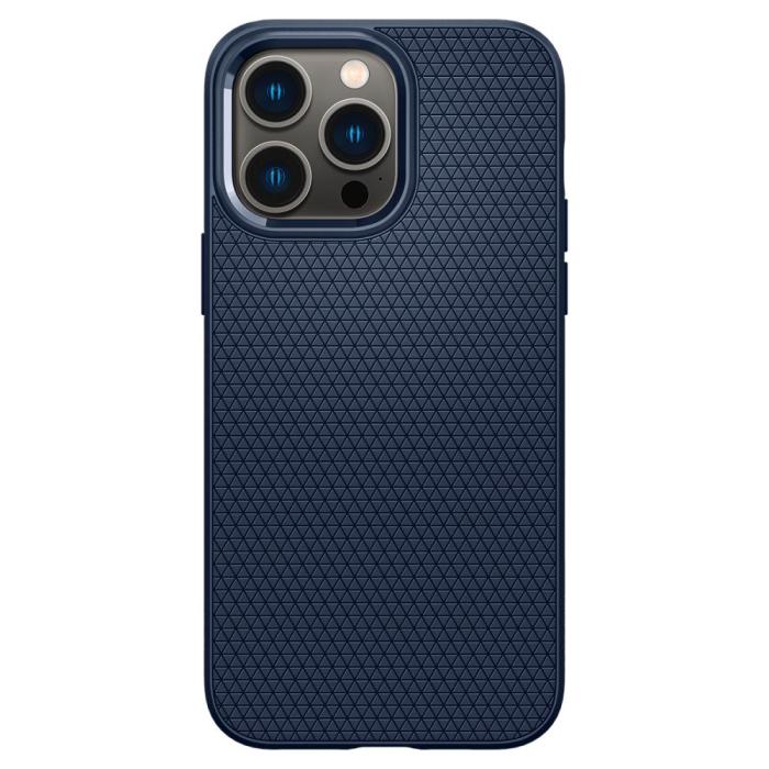 Bild 3, Spigen iPhone 14 Pro Skal Liquid Air Navy Blue