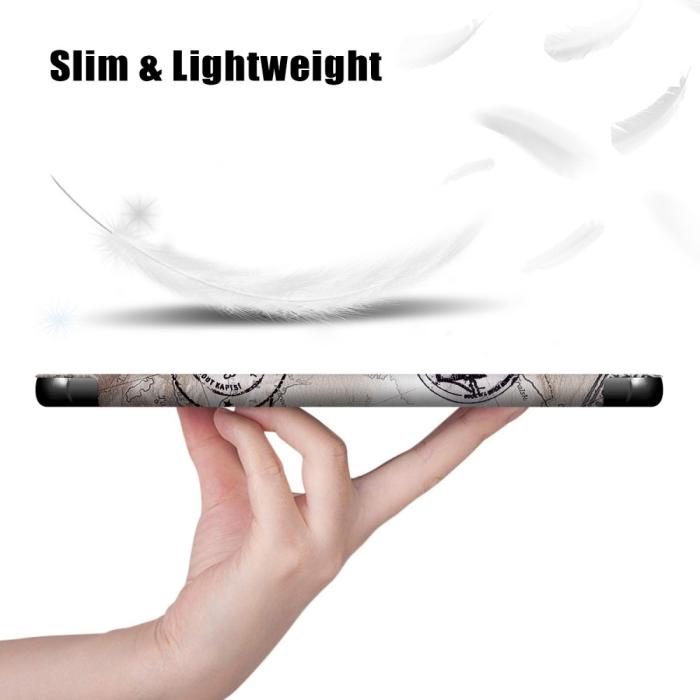 Bild 3, Huawei MatePad T 10 / T 10s - Tri-Fold Fodral - Eiffeltornet