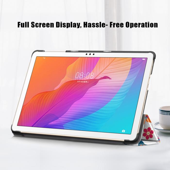 Bild 4, Huawei MatePad T 10 / T 10s - Tri-Fold Fodral - Fjärilar