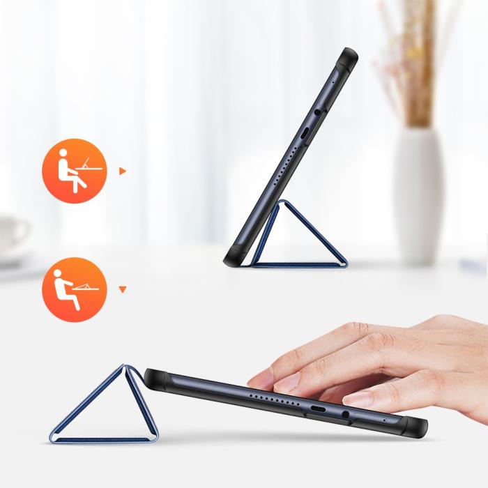 Bild 3, Huawei MatePad T 10 / T 10s - DUX DUCIS Tri-Fold Fodral - Blå