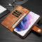 Samsung Galaxy S21 Plus - DG.MING 2in1 Magnet Fodral - Brun