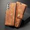 Samsung Galaxy S21 Plus - DG.MING 2in1 Magnet Fodral - Brun