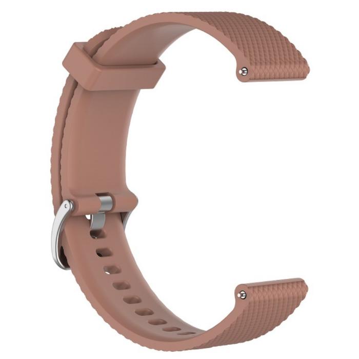 Bild 3, Diamond Silikon Armband För Smartwatch - Brun (22mm)