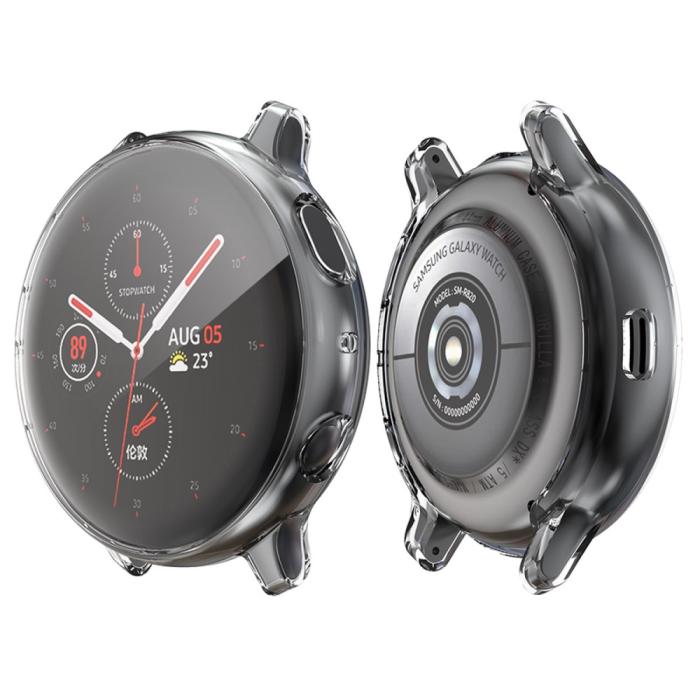 Bild 4, Heltäckande Skal Galaxy Watch Active2 44 mm - Transparent
