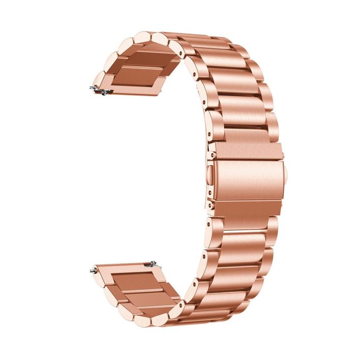 Bild 4, Lyxigt Metallarmband I Rostfritt Stål - Roséguld (20mm)