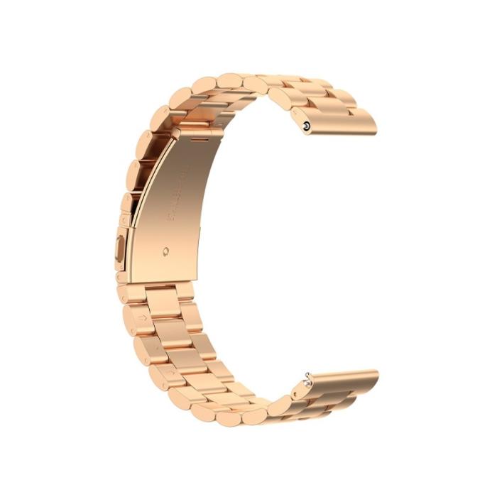 Bild 5, Lyxigt Metallarmband I Rostfritt Stål - Roséguld (20mm)