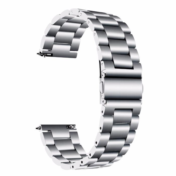 Bild 2, Lyxigt Metallarmband I Rostfritt Stål - Silver (20mm)