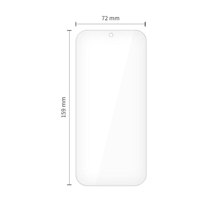 Bild 4, Tech-Protect Google Pixel 10 Pro XL/9 Pro XL 2-PACK Skärmskydd GlassFit+
