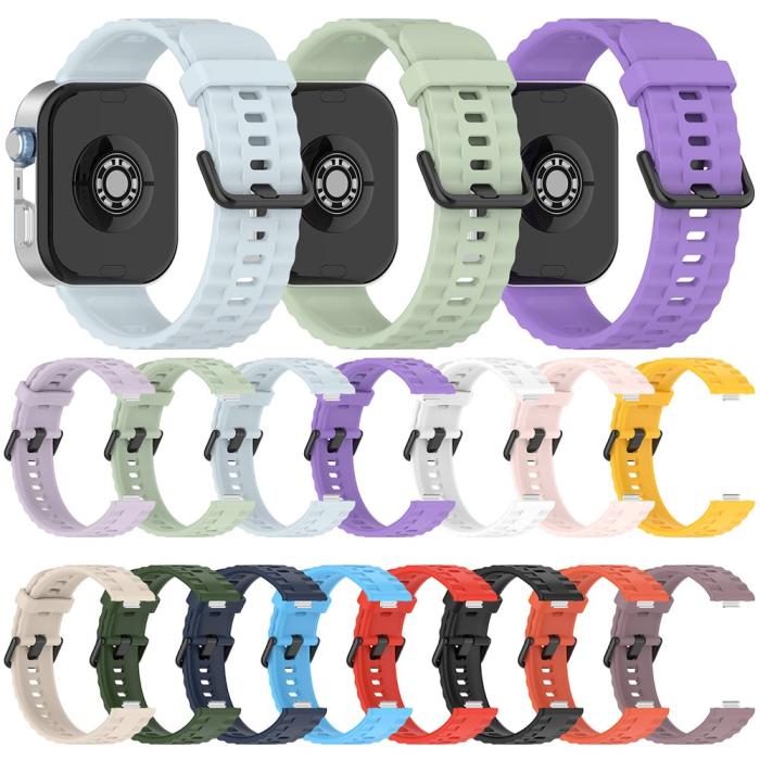 Bild 5, Huawei Watch Fit 4 Pro / 4 / 3 Armband Silikon Orange