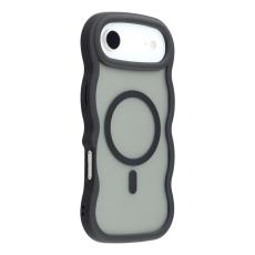 iPhone Air Skal MagSafe Wavy Matt Svart