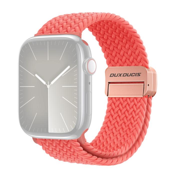 Bild 1, DUX DUCIS Apple Watch 38/40/41 Armband Flätat Rosa