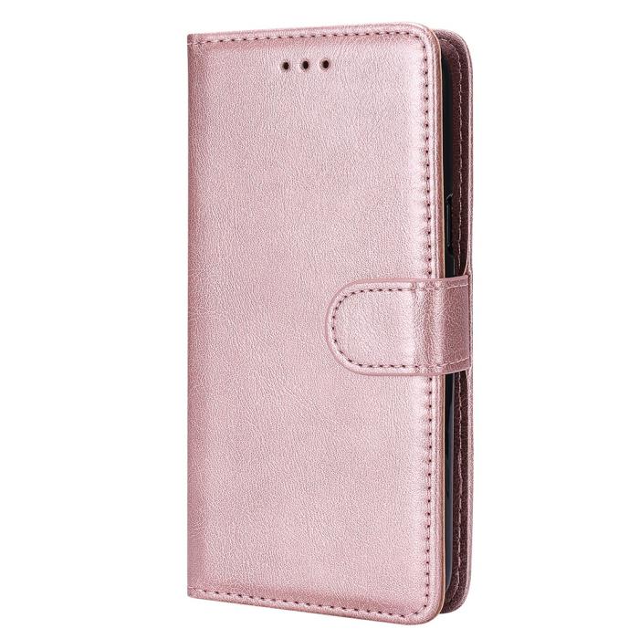 Bild 2, Samsung Galaxy S22 Ultra Fodral 2in1 Magnet Roséguld
