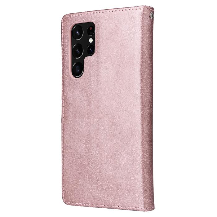 Bild 3, Samsung Galaxy S22 Ultra Fodral 2in1 Magnet Roséguld