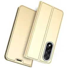 OnePlus Nord 5 5G Fodral Flip L&auml;der Guld