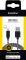 Smartline 2m Lightning MFi Nylon Laddningskabel Svart/Vit