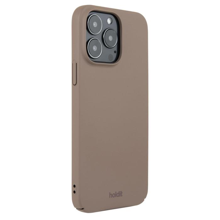 Bild 2, holdit iPhone 14 Pro Max Mobilskal Slim Mocha Brown