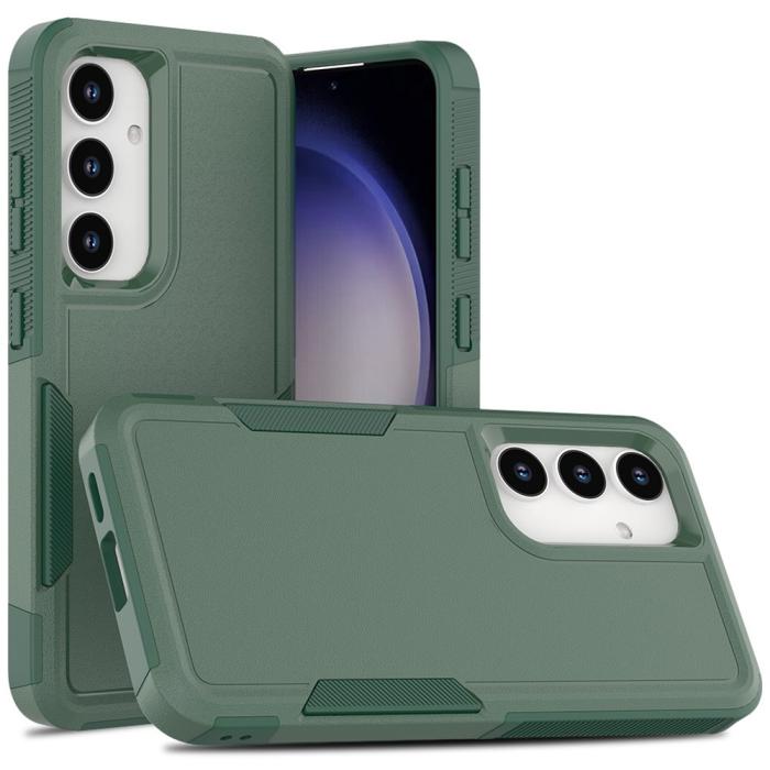 Bild 1, Samsung Galaxy S24 Skal Xtreme Shockproof Hybrid Mörk Grön