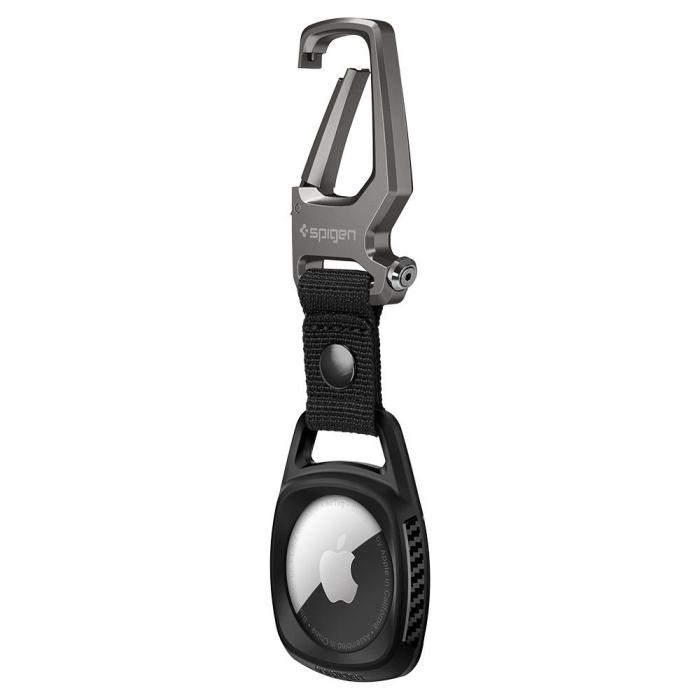 Bild 6, Spigen Apple AirTag Skal Rugged Armor Matt Svart