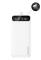 Dudao 30000 mAh Power Bank 3x USB med LED-display - Vit