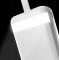 Dudao 30000 mAh Power Bank 3x USB med LED-display - Vit