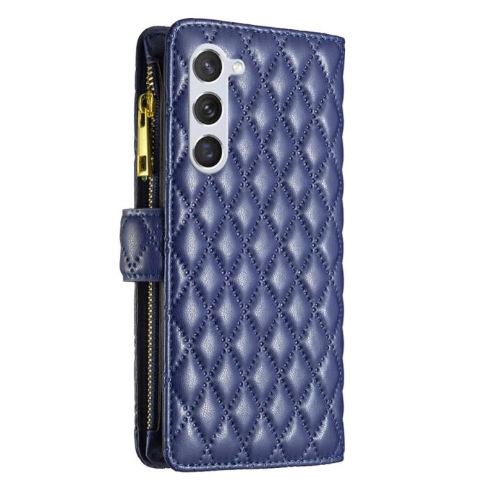 Bild 6, Samsung Galaxy S24 Fodral Diamond Multifunktionell Blå