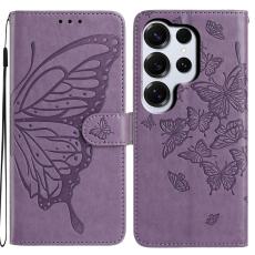 Samsung Galaxy S26 Ultra Fodral Fj&auml;ril Tryck Lila