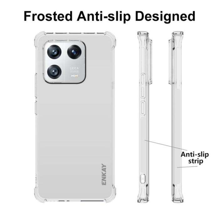 Bild 2, ENKAY Xiaomi 13 Pro 5G Skal Shockproof TPU Transparent