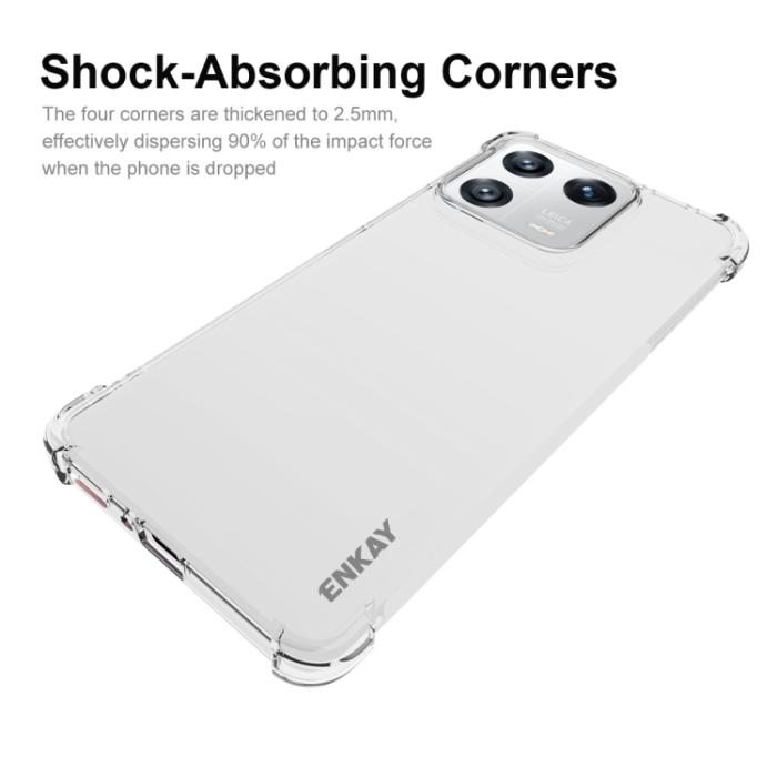 Bild 4, ENKAY Xiaomi 13 Pro 5G Skal Shockproof TPU Transparent