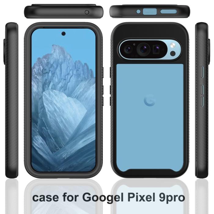 Bild 5, Google Pixel 9/9 Pro Skal 360 Defense Svart