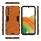 Samsung Galaxy A24 5G Skal Hybrid Kickstand Orange