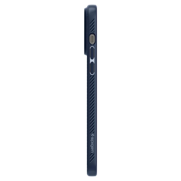Bild 6, Spigen iPhone 14 Pro Skal Liquid Air Navy Blue