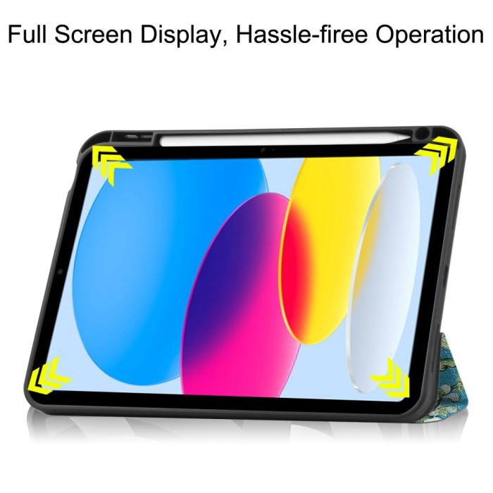 Bild 4, iPad 11 2025 / 10.9 2022 Fodral Tri-Fold Pennhållare