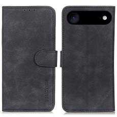 KHAZNEH iPhone Air Fodral L&auml;der Svart