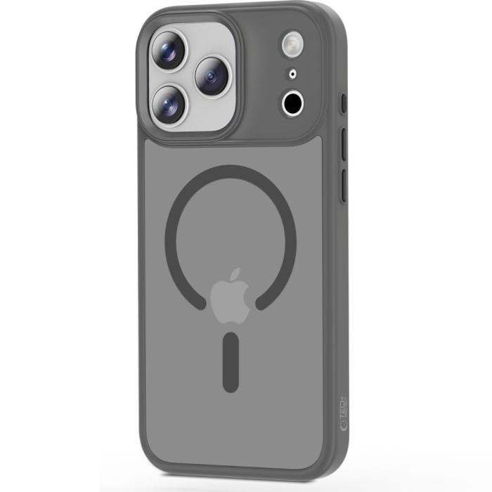 Bild 2, Tech-Protect iPhone 17 Pro Skal MagSafe MagMat Crayon Grey