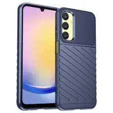 Samsung Galaxy A25 5G Skal Twill Textur Blå