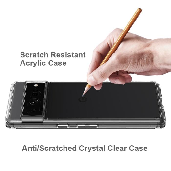 Bild 5, Google Pixel 7 Pro Skal Akryl/TPU Transparent