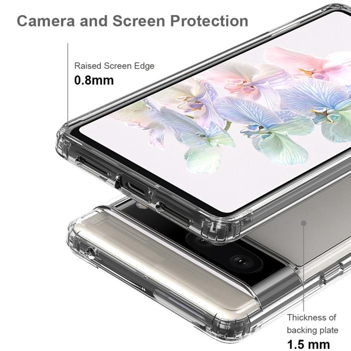 Bild 3, Google Pixel 7 Skal Akryl/TPU Transparent