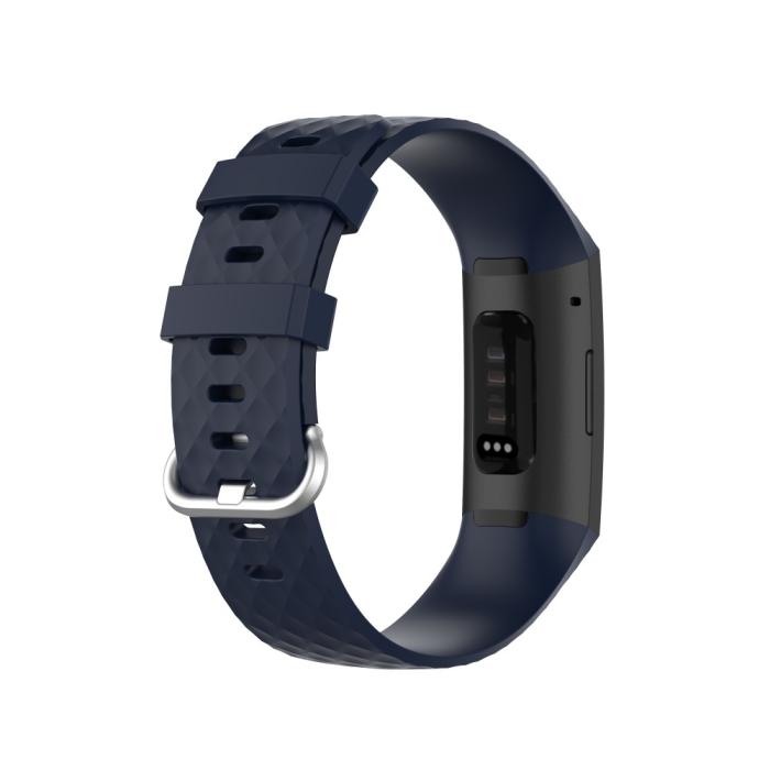 Bild 3, Armband Fitbit Charge 3 / 4 Navy Blue