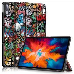 Lenovo Tab P11 Pro - Tri-Fold Fodral - Graffiti