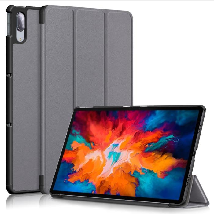 Bild 1, Lenovo Tab P11 Pro - Tri-Fold Fodral - Grå