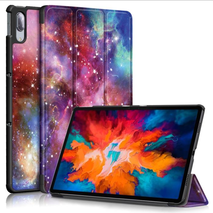 Bild 1, Lenovo Tab P11 Pro - Tri-Fold Fodral - Cosmic Space