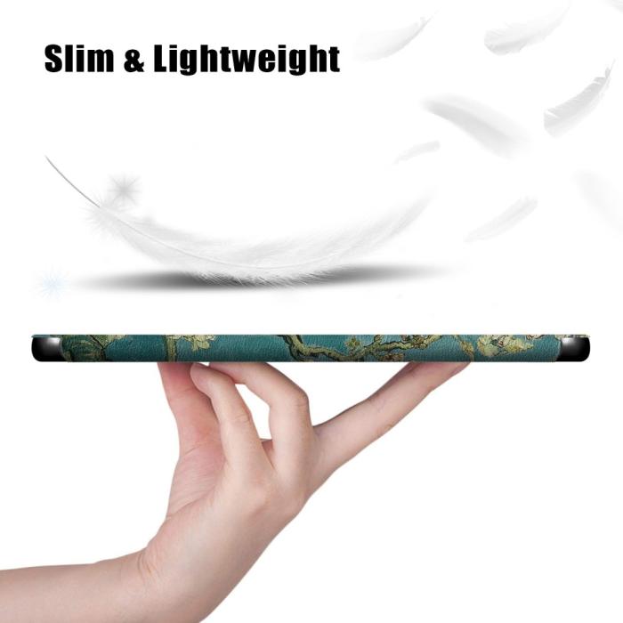 Bild 4, Lenovo Tab P11 Pro - Tri-Fold Fodral - Peach Blossom