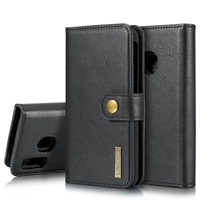 Bild 1, Samsung Galaxy A40 - DG.MING 2in1 Magnet Fodral - Svart