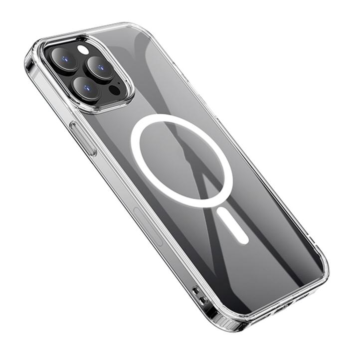 Bild 3, iPhone 13 Pro - HOCO MagSafe 2mm Hybrid Skal - Transparent