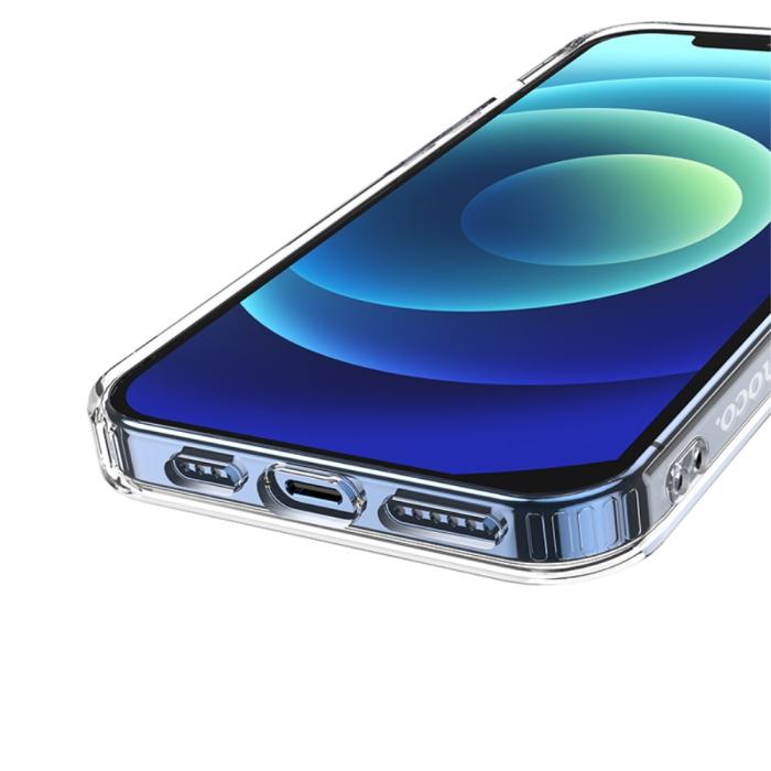 Bild 6, iPhone 13 Pro - HOCO MagSafe 2mm Hybrid Skal - Transparent