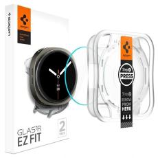 Spigen Galaxy Watch 8 44 mm 2-PACK Sk&auml;rmskydd GLAS.tR "Ez Fit"