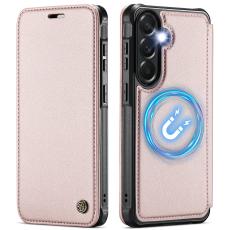CASEME Samsung Galaxy A17/A16/A26 Skal RFID Pl&aring;nbok Ros&eacute;guld