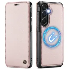 CASEME Samsung Galaxy A17/A16/A26 Skal RFID Pl&aring;nbok Ros&eacute;guld