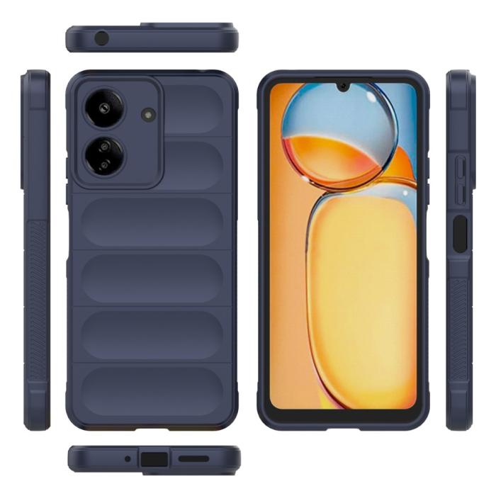 Bild 6, Xiaomi Redmi 13C 4G Skal Magic Shield Mörk Blå